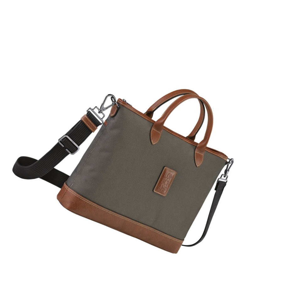 Aktówki Damskie Longchamp Boxford S Brązowe | PL-253LXCH