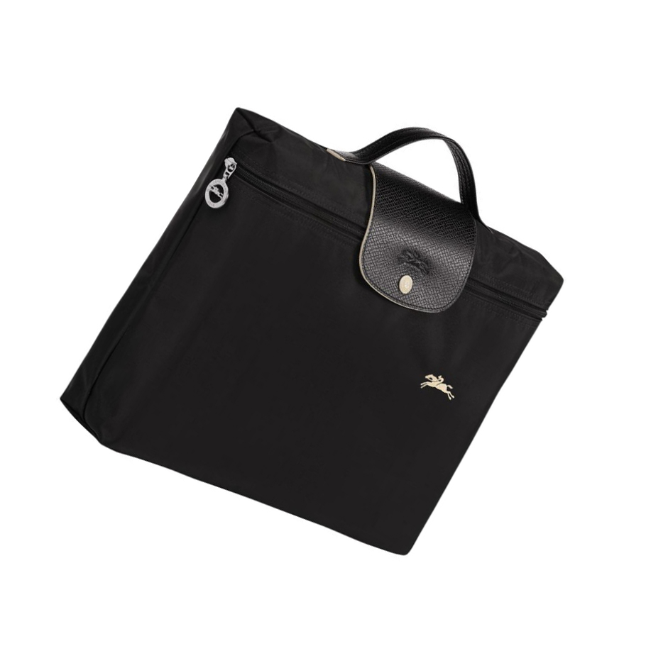 Aktówki Damskie Longchamp Le Pliage Club S Czarne | PL-309DOGB