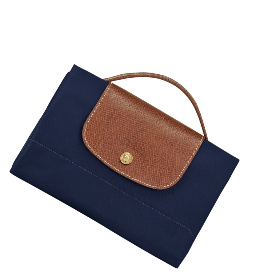 Aktówki Damskie Longchamp Le Pliage Original S Granatowe | PL-169SUHL