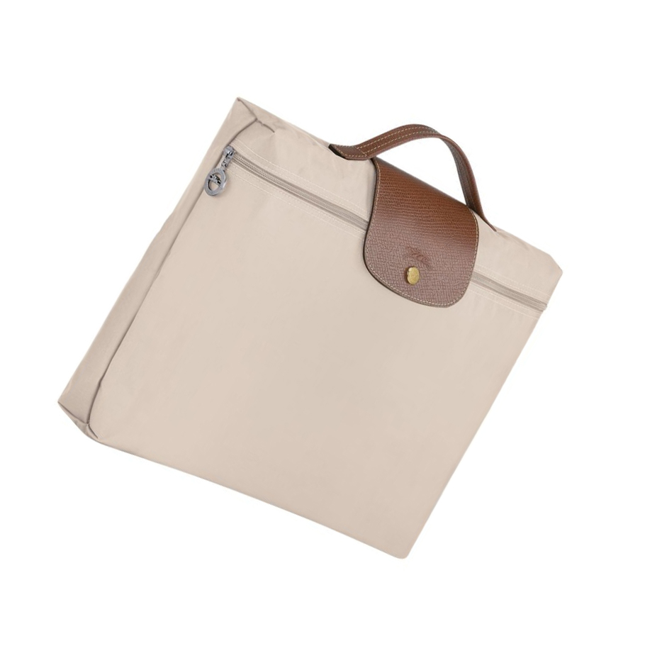 Aktówki Męskie Longchamp Le Pliage Original S Beżowe | PL-876FNBK