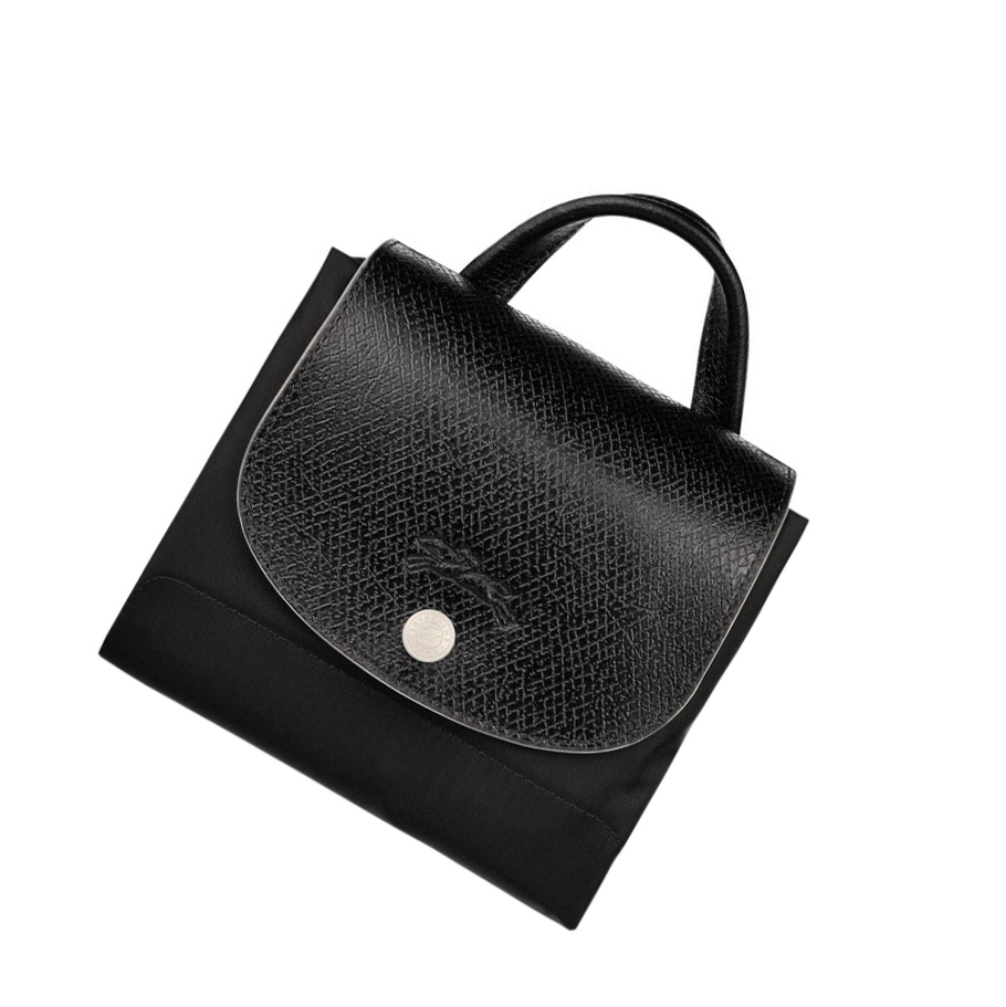 Plecaki Damskie Longchamp Le Pliage Club Czarne | PL-847EJVK