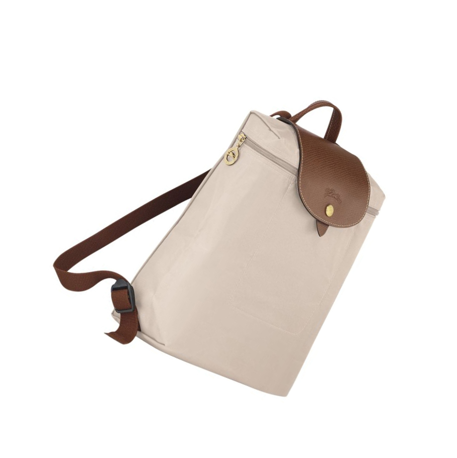 Plecaki Damskie Longchamp Le Pliage Original Beżowe | PL-034HAVX