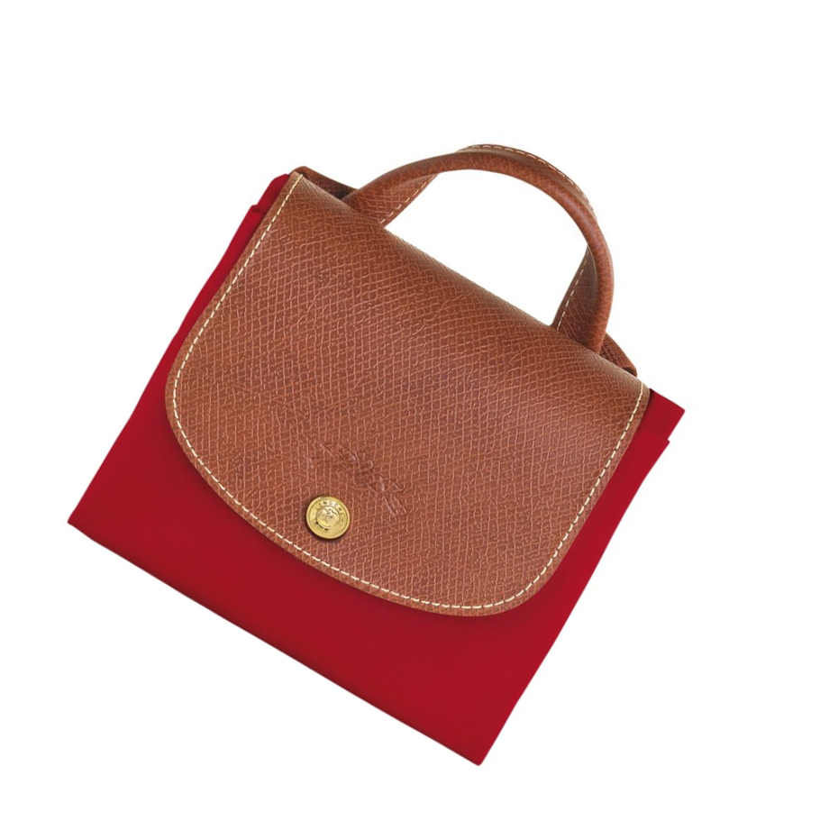 Plecaki Damskie Longchamp Le Pliage Original Czerwone | PL-963BWRL