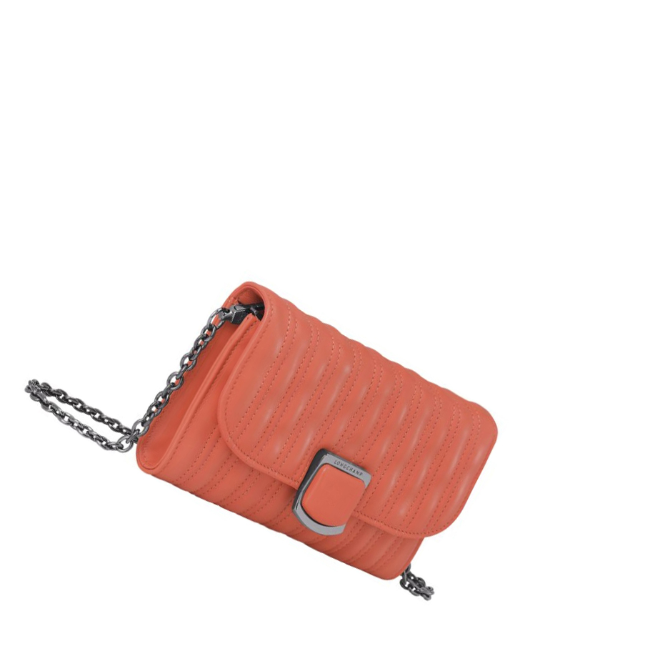 Portfele Damskie Longchamp Brioche Różowe | PL-214TBOE