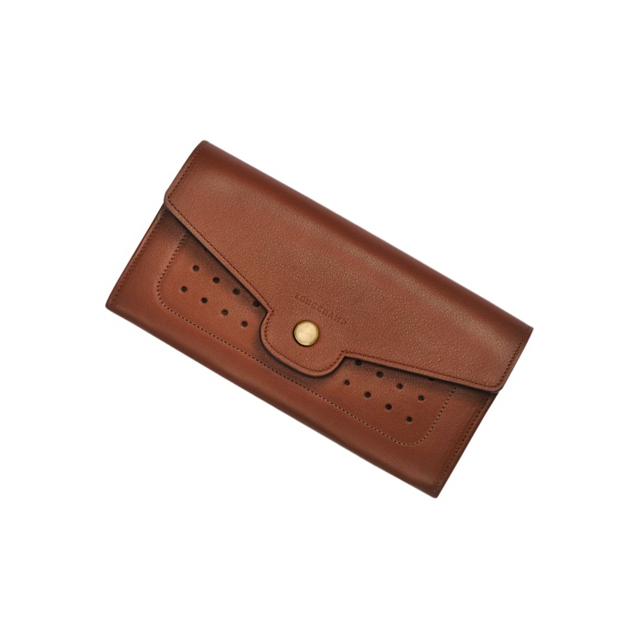 Portfele Damskie Longchamp Mademoiselle Brązowe | PL-798GPBU