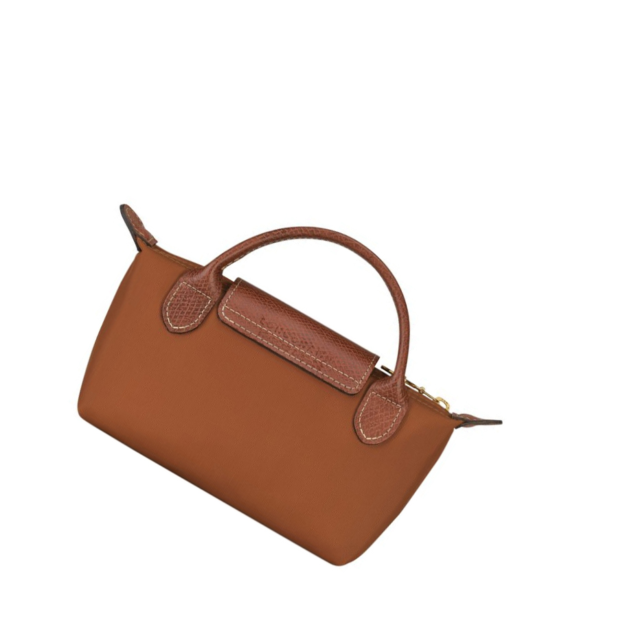 Pouches Damskie Longchamp Le Pliage Original Brązowe | PL-150EUSK