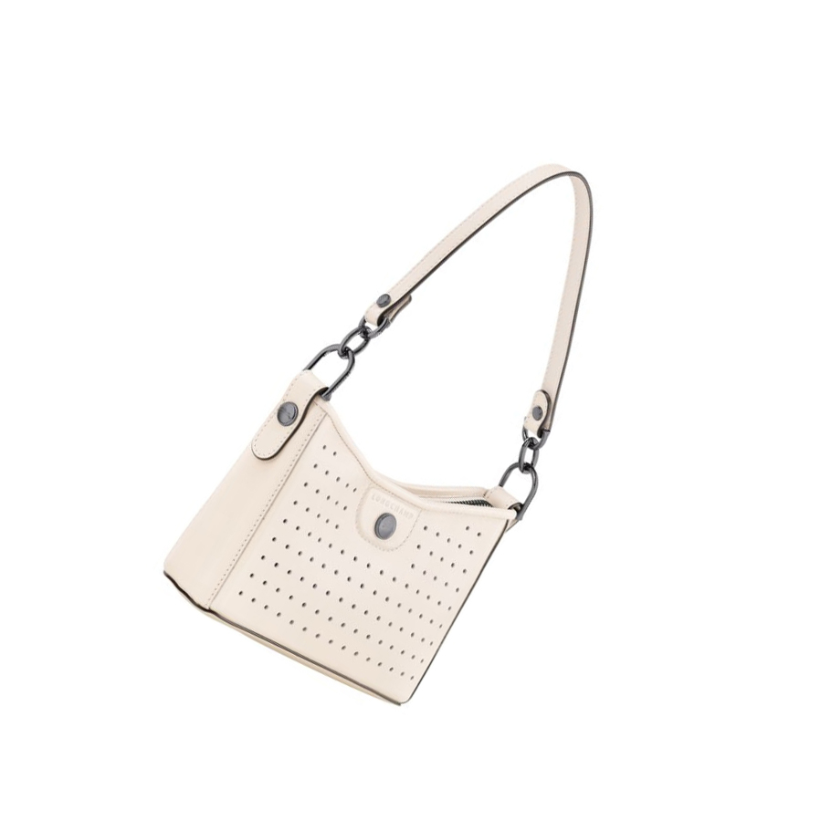 Pouches Damskie Longchamp Mademoiselle Beżowe | PL-547RSPI