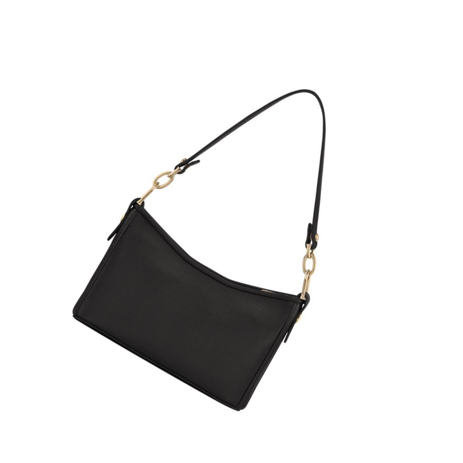 Pouches Damskie Longchamp Mademoiselle Czarne | PL-650BYNU