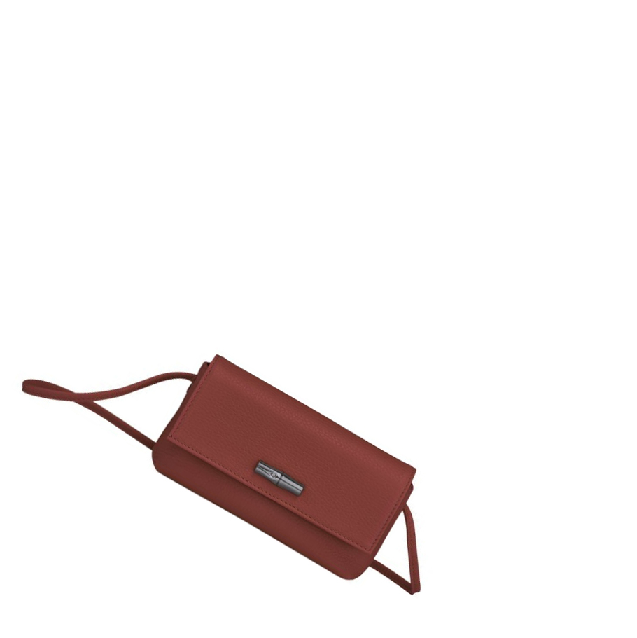 Pouches Damskie Longchamp Roseau Essential Brązowe | PL-509OQHV