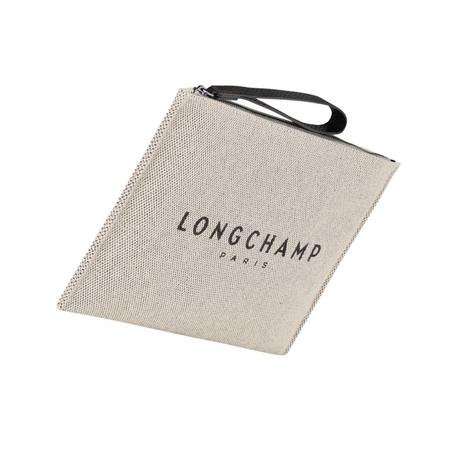 Pouches Męskie Longchamp Roseau Beżowe | PL-186BCQN