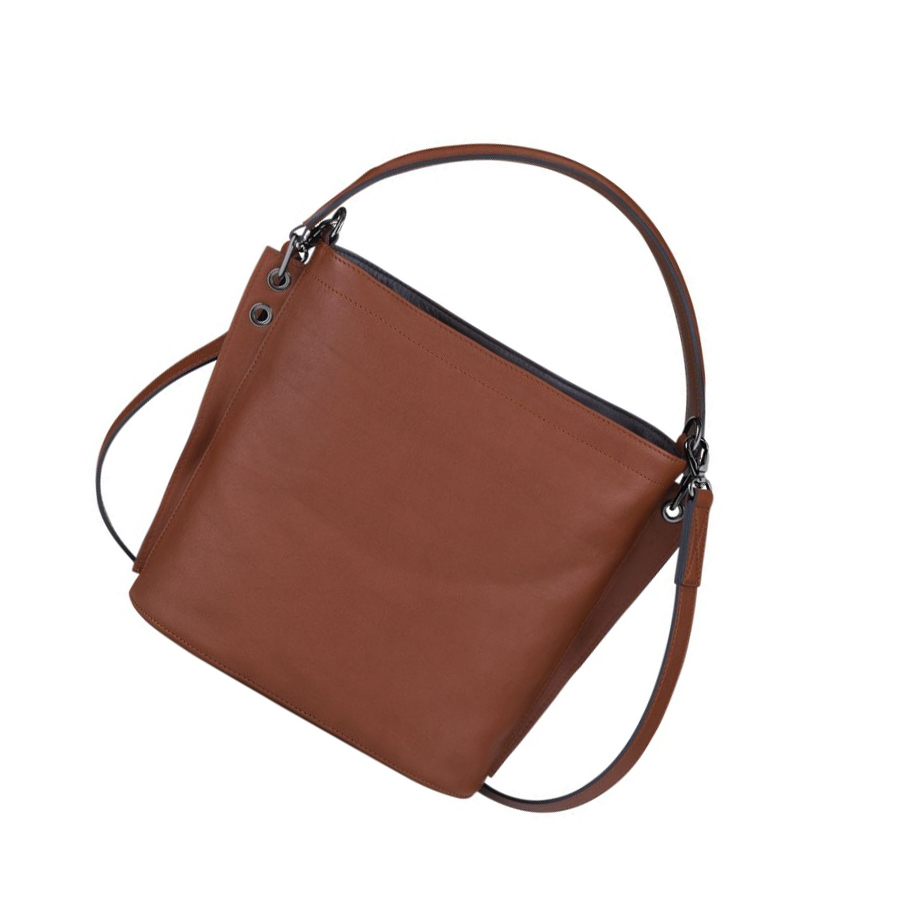 Torba Crossbody Damskie Longchamp 3D Brązowe | PL-014XDAQ