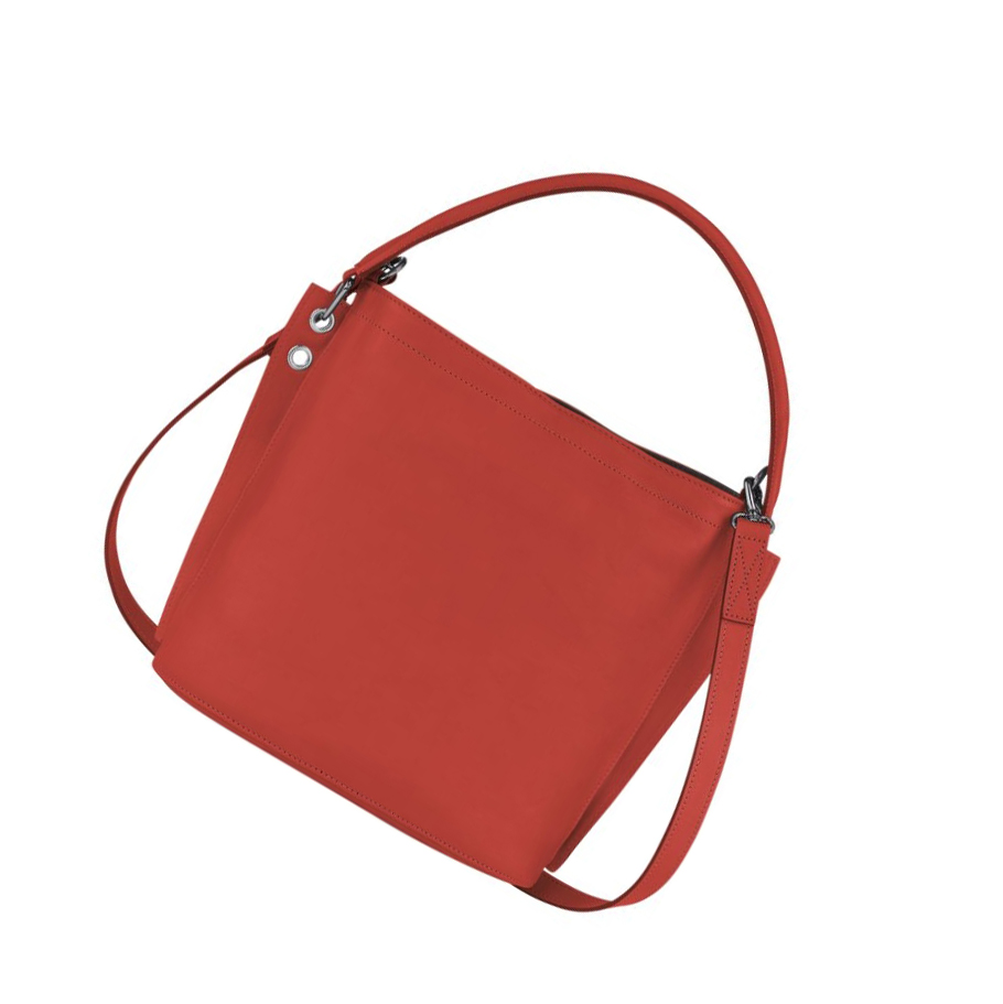 Torba Crossbody Damskie Longchamp 3D Czerwone | PL-642CASH