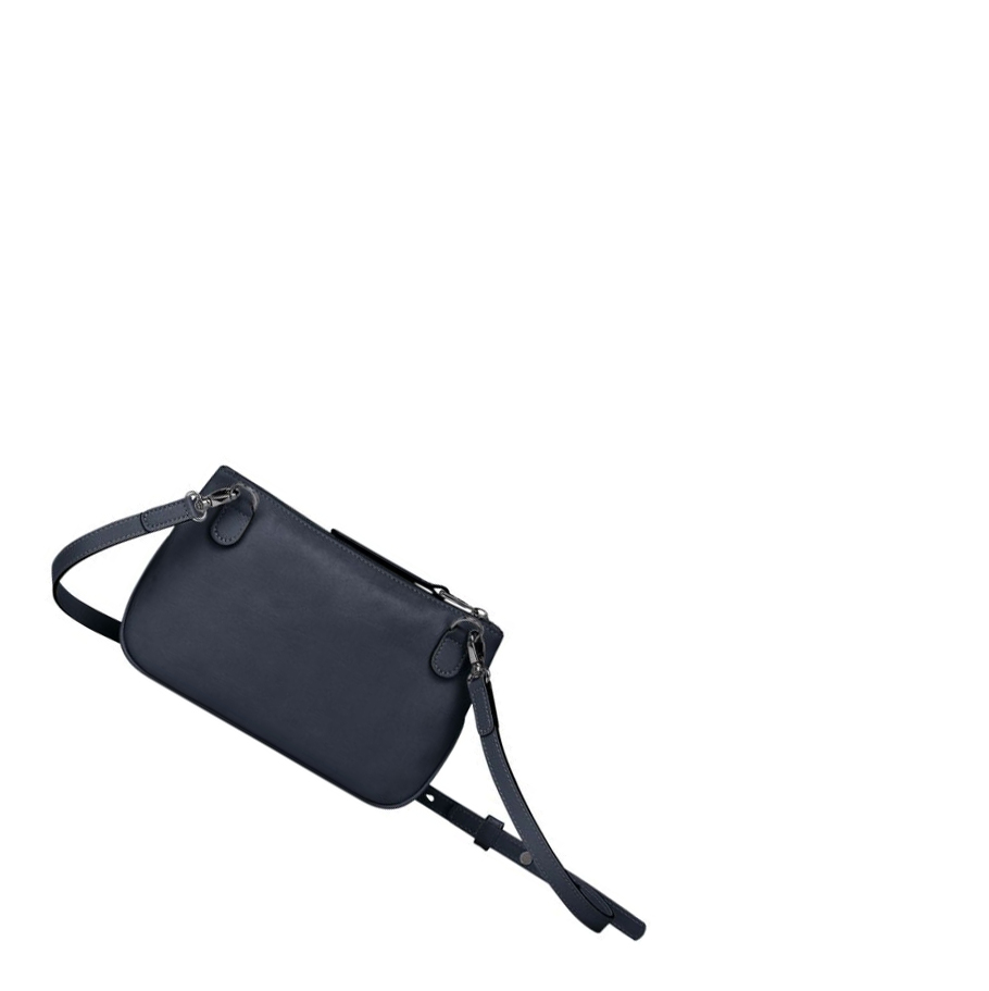 Torba Crossbody Damskie Longchamp 3D Niebieskie | PL-420XTSU