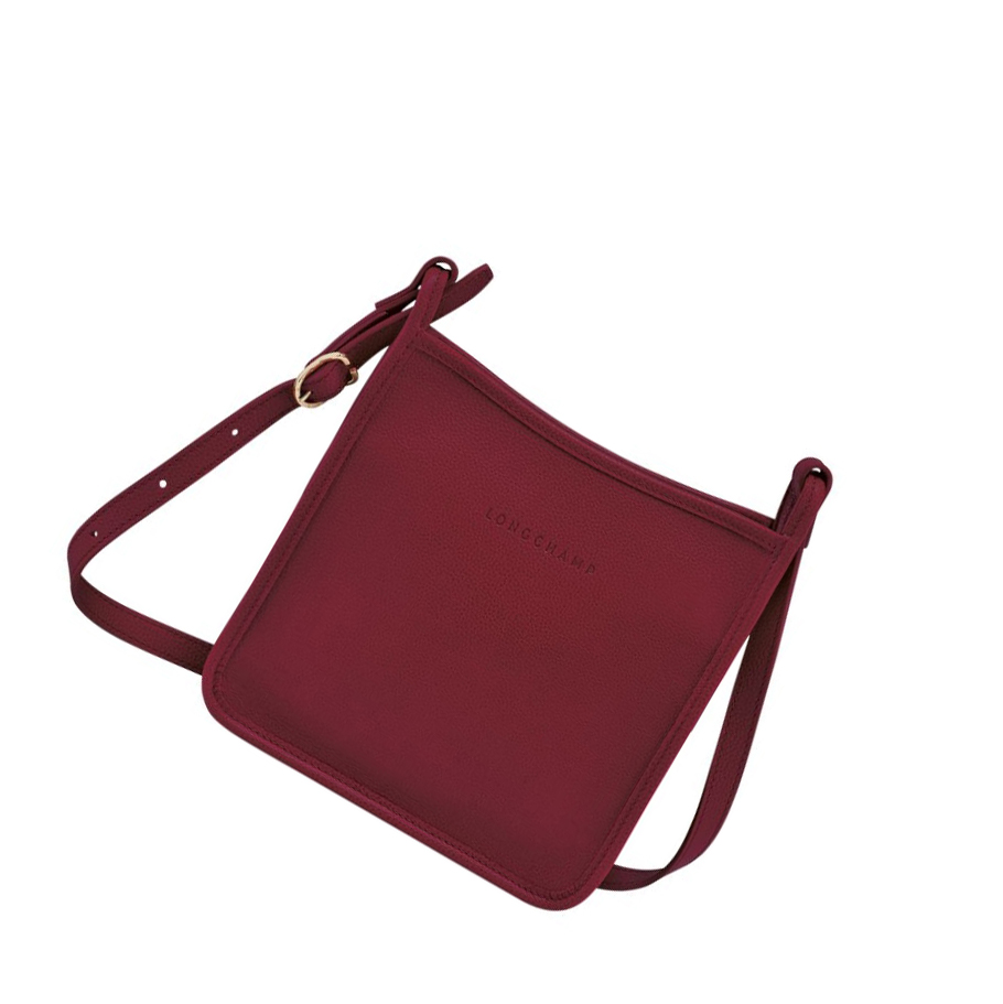 Torba Crossbody Damskie Longchamp Le Foulonné S Czerwone | PL-085ESGV