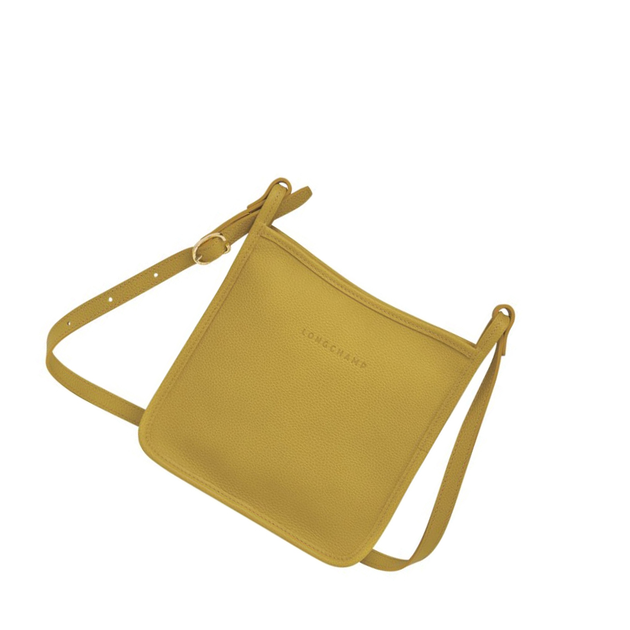 Torba Crossbody Damskie Longchamp Le Foulonné S Żółte | PL-094IGUJ