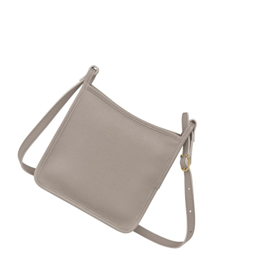 Torba Crossbody Damskie Longchamp Le Foulonné S Szare | PL-095LPWF