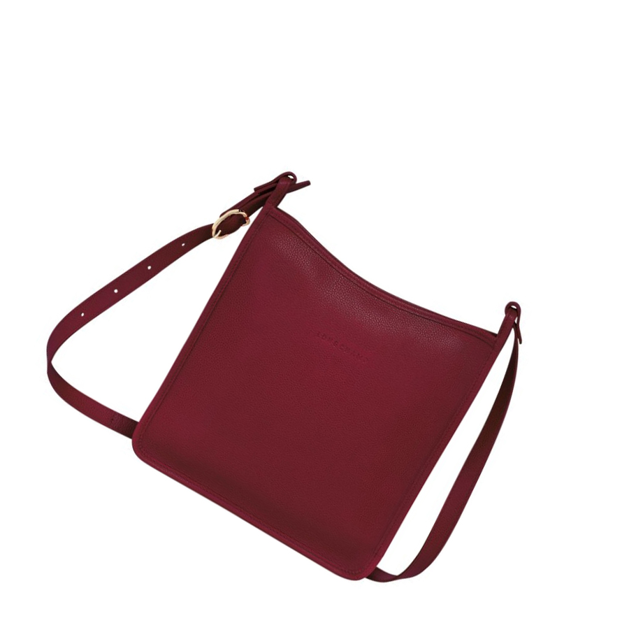 Torba Crossbody Damskie Longchamp Le Foulonné L Czerwone | PL-190SVDU