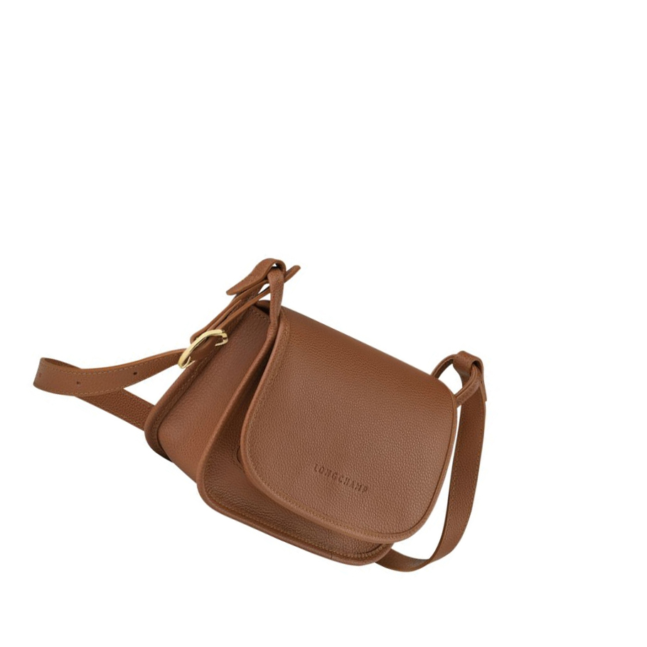 Torba Crossbody Damskie Longchamp Le Foulonné S Brązowe | PL-370CXOR