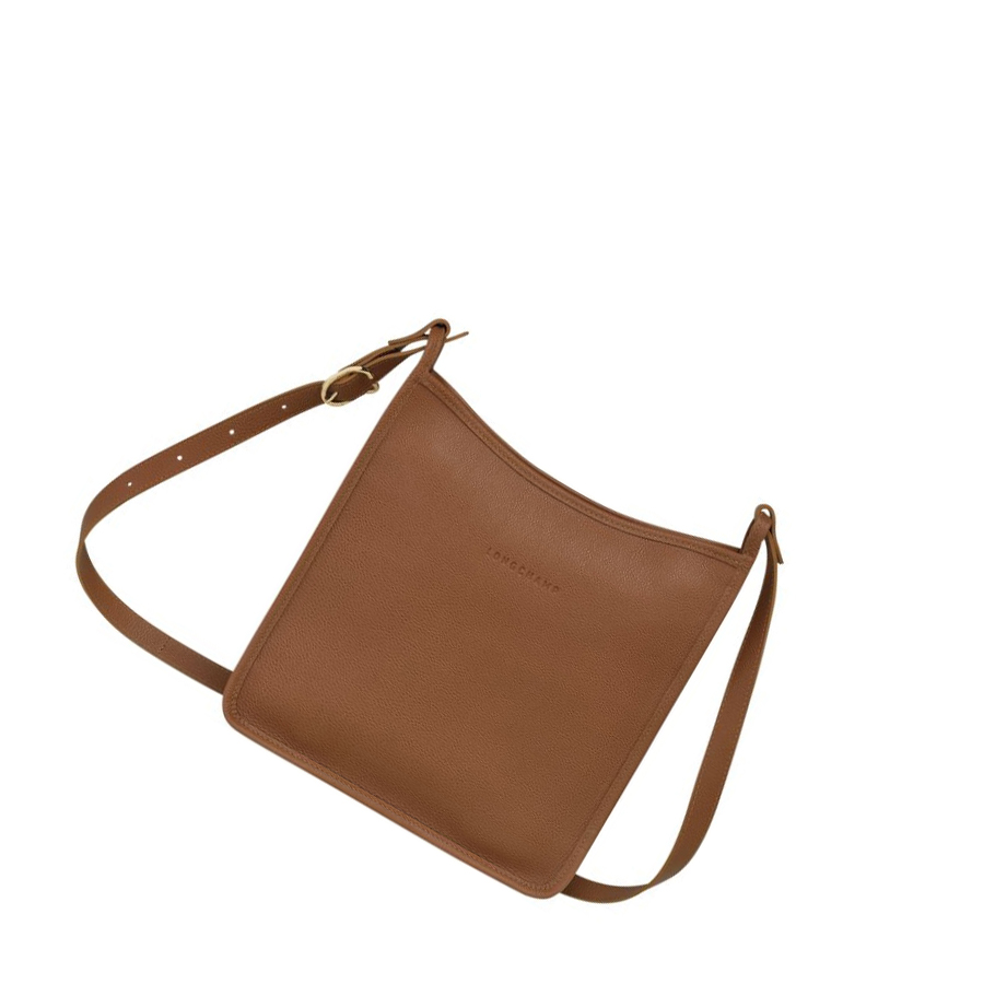 Torba Crossbody Damskie Longchamp Le Foulonné L Brązowe | PL-562DKSN