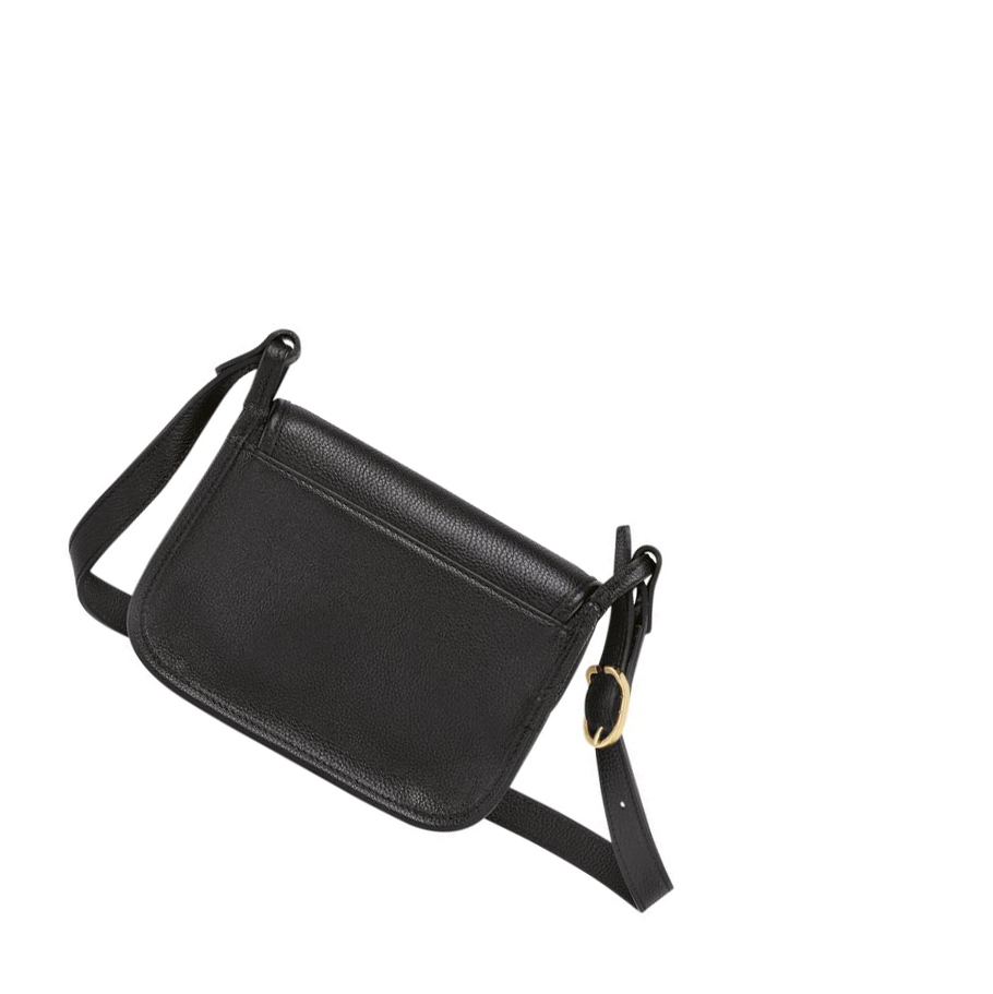 Torba Crossbody Damskie Longchamp Le Foulonné S Czarne | PL-631JBPA