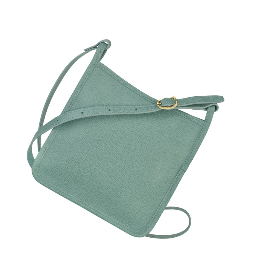 Torba Crossbody Damskie Longchamp Le Foulonné S Niebieskie | PL-721JOAL