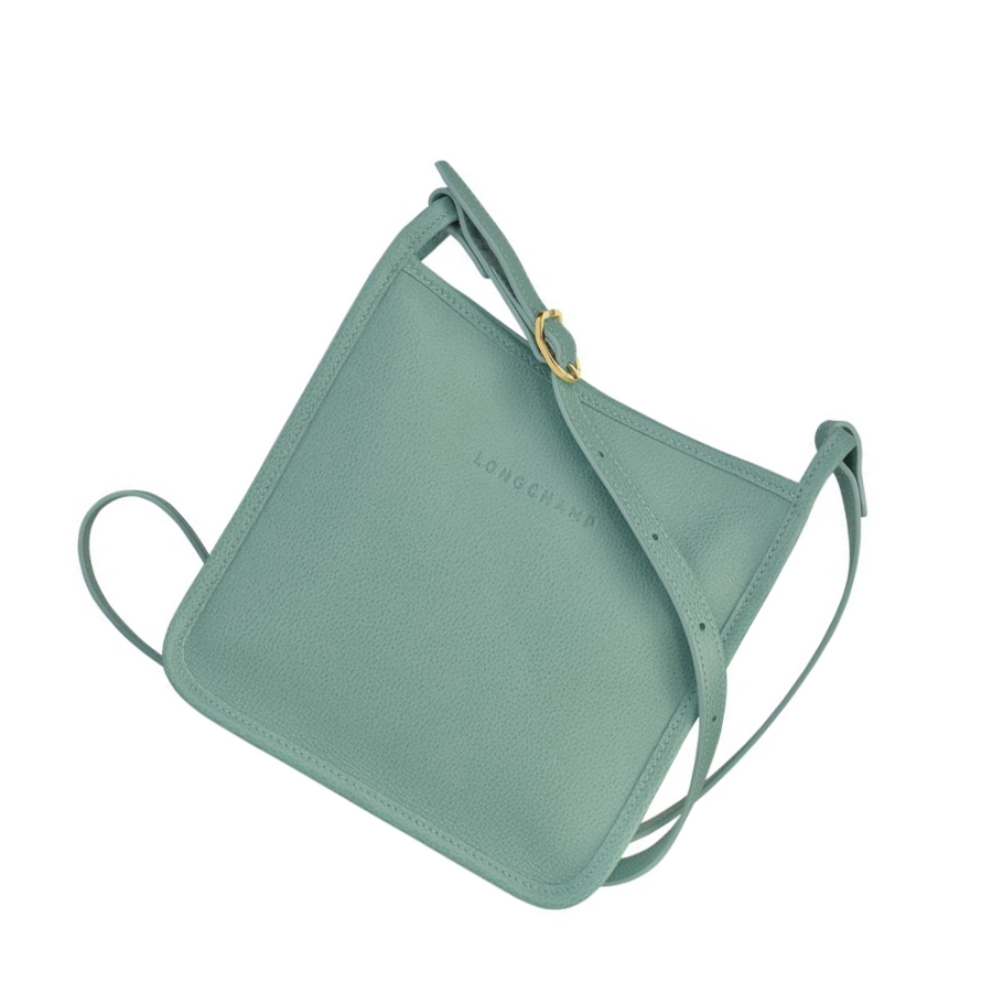 Torba Crossbody Damskie Longchamp Le Foulonné S Niebieskie | PL-721JOAL