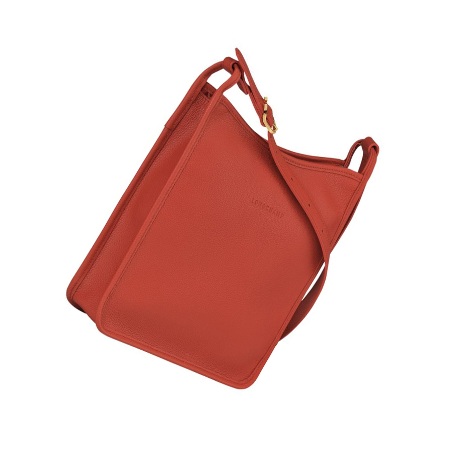 Torba Crossbody Damskie Longchamp Le Foulonné L Różowe | PL-740MFYE