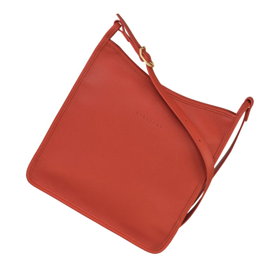 Torba Crossbody Damskie Longchamp Le Foulonné L Różowe | PL-740MFYE