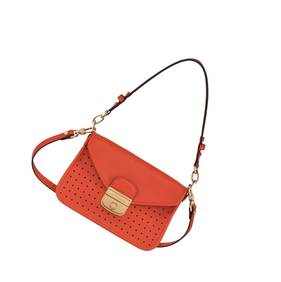 Torba Crossbody Damskie Longchamp Mademoiselle XS Pomarańczowe | PL-017BHNW