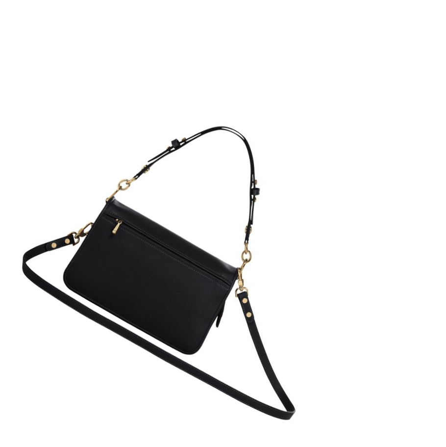 Torba Crossbody Damskie Longchamp Mademoiselle S Czarne | PL-402QFER