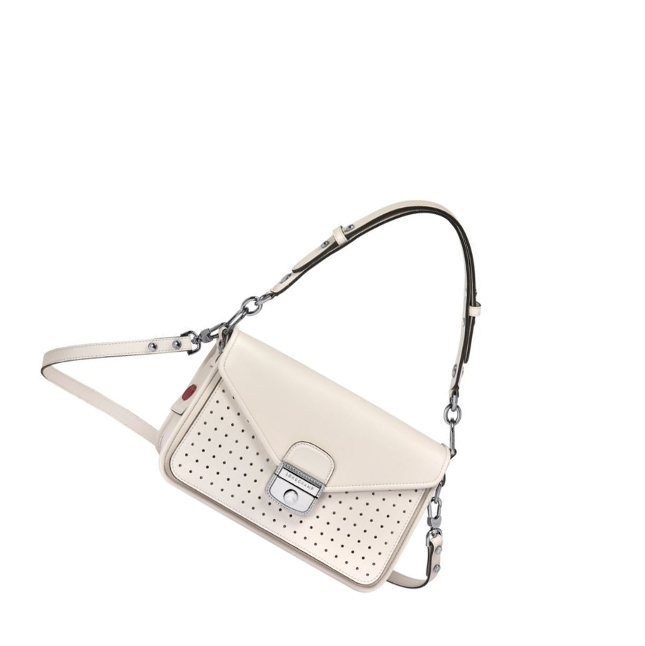 Torba Crossbody Damskie Longchamp Mademoiselle S Beżowe | PL-653BSGC