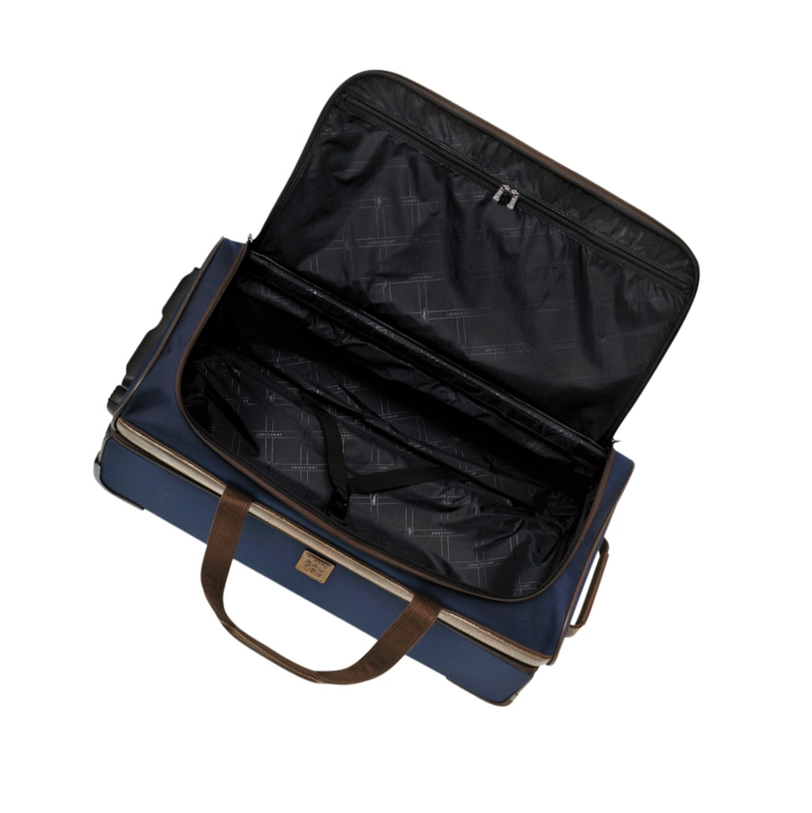 Torba Duffle Damskie Longchamp Boxford Niebieskie | PL-180EWOC