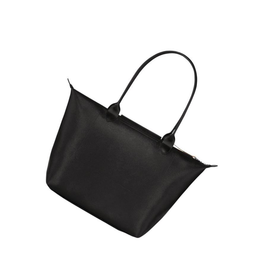 Torby Na Zakupy Damskie Longchamp Le Pliage City L Czarne | PL-097ZIBX