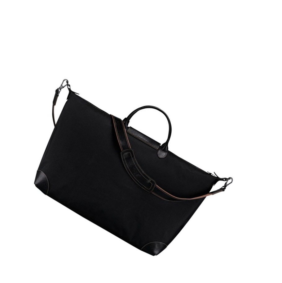 Torby Podróżne Damskie Longchamp Boxford XL Czarne | PL-607FCIR