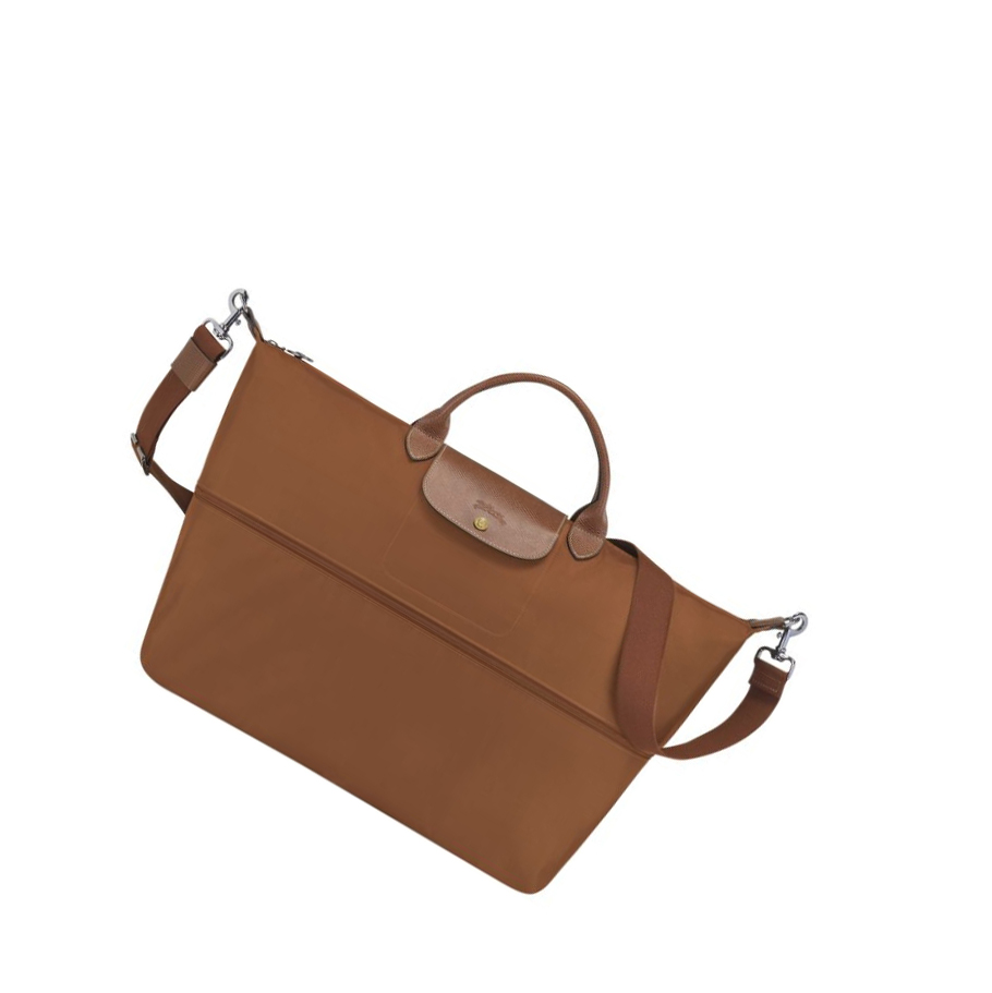 Torby Podróżne Damskie Longchamp Le Pliage Brązowe | PL-042DOHL