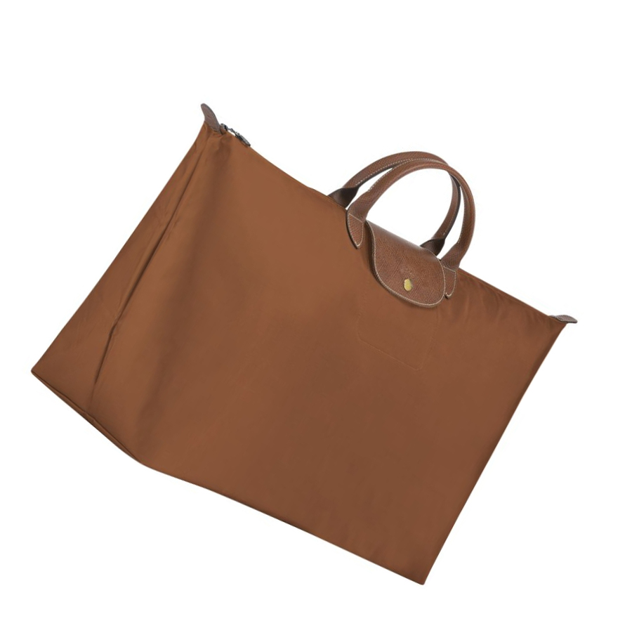 Torby Podróżne Damskie Longchamp Le Pliage XL Brązowe | PL-319RQCB