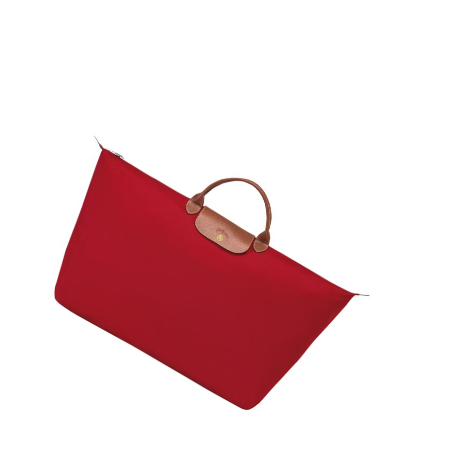 Torby Podróżne Damskie Longchamp Le Pliage XL Czerwone | PL-350MBTA