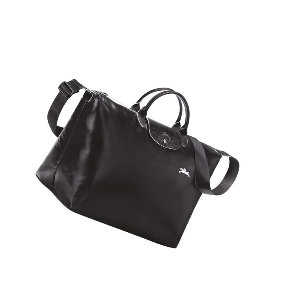 Torby Podróżne Damskie Longchamp Le Pliage Alpin Czarne | PL-390HWYI