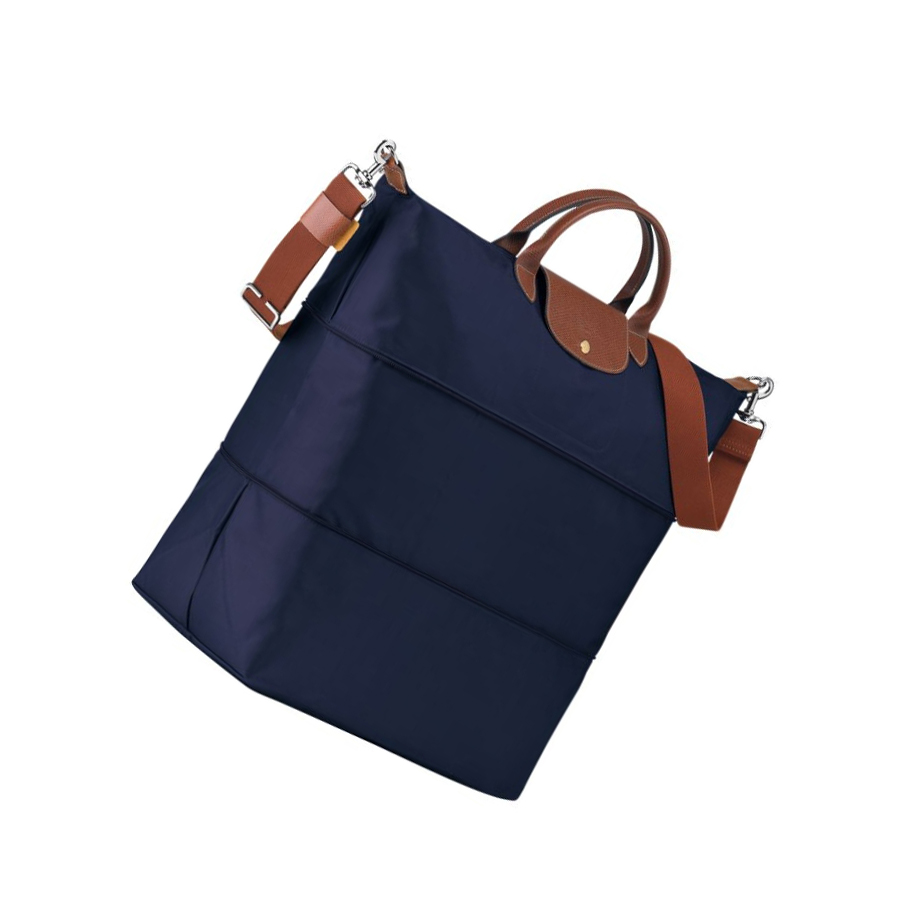 Torby Podróżne Damskie Longchamp Le Pliage Granatowe | PL-549IUOC