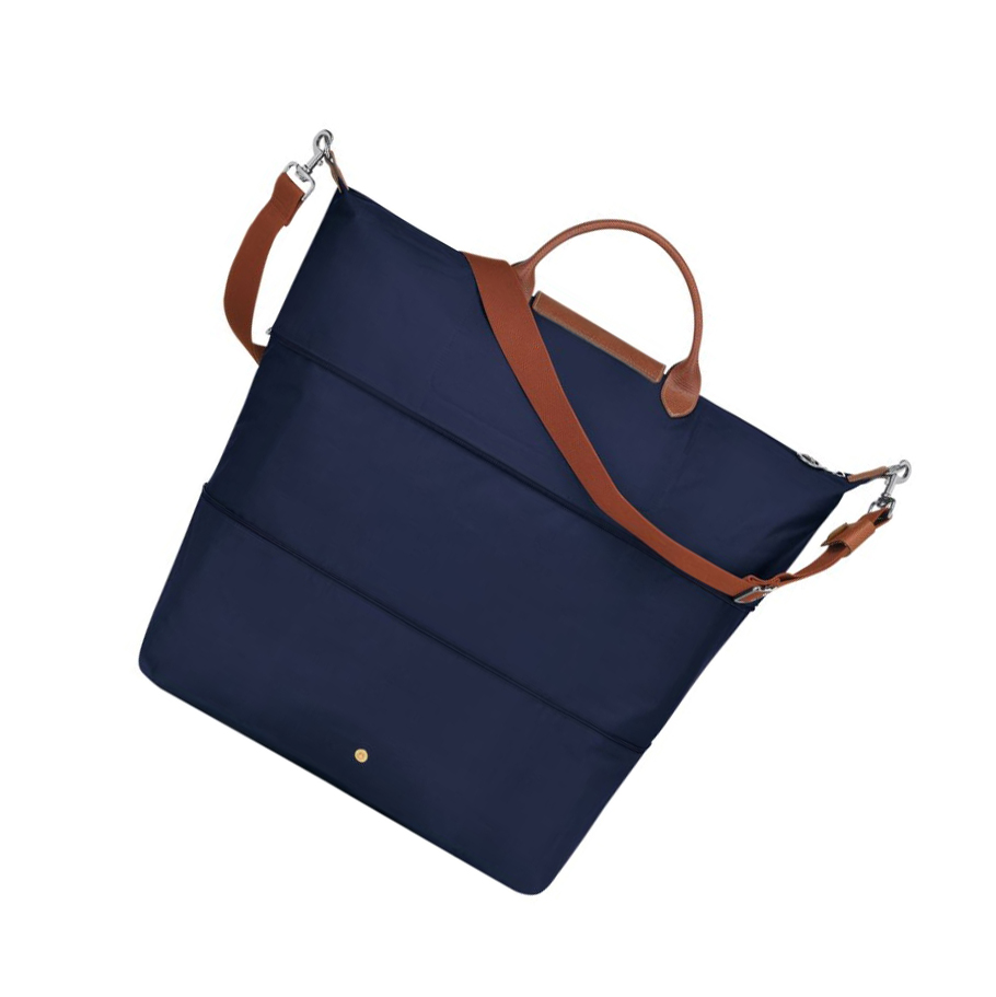 Torby Podróżne Damskie Longchamp Le Pliage Granatowe | PL-549IUOC