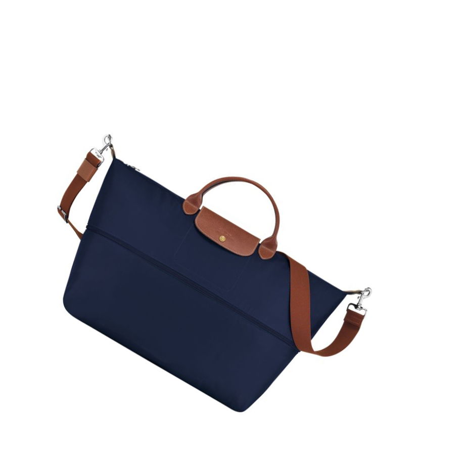 Torby Podróżne Damskie Longchamp Le Pliage Granatowe | PL-549IUOC