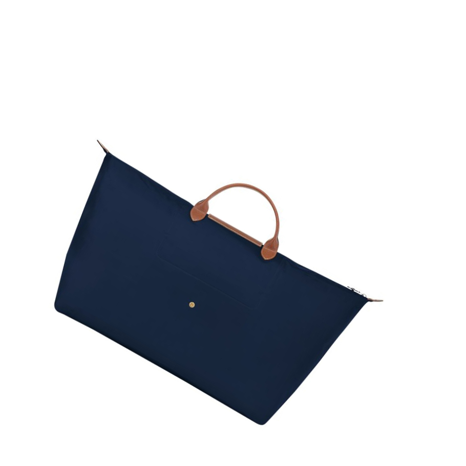 Torby Podróżne Damskie Longchamp Le Pliage XL Granatowe | PL-753DONF