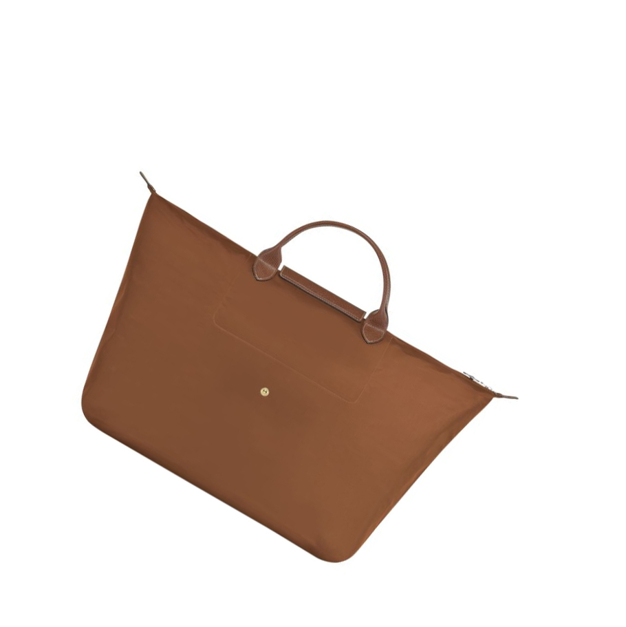 Torby Podróżne Damskie Longchamp Le Pliage L Brązowe | PL-804QFAV