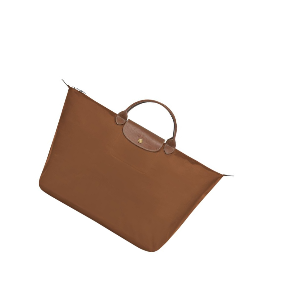 Torby Podróżne Damskie Longchamp Le Pliage L Brązowe | PL-804QFAV