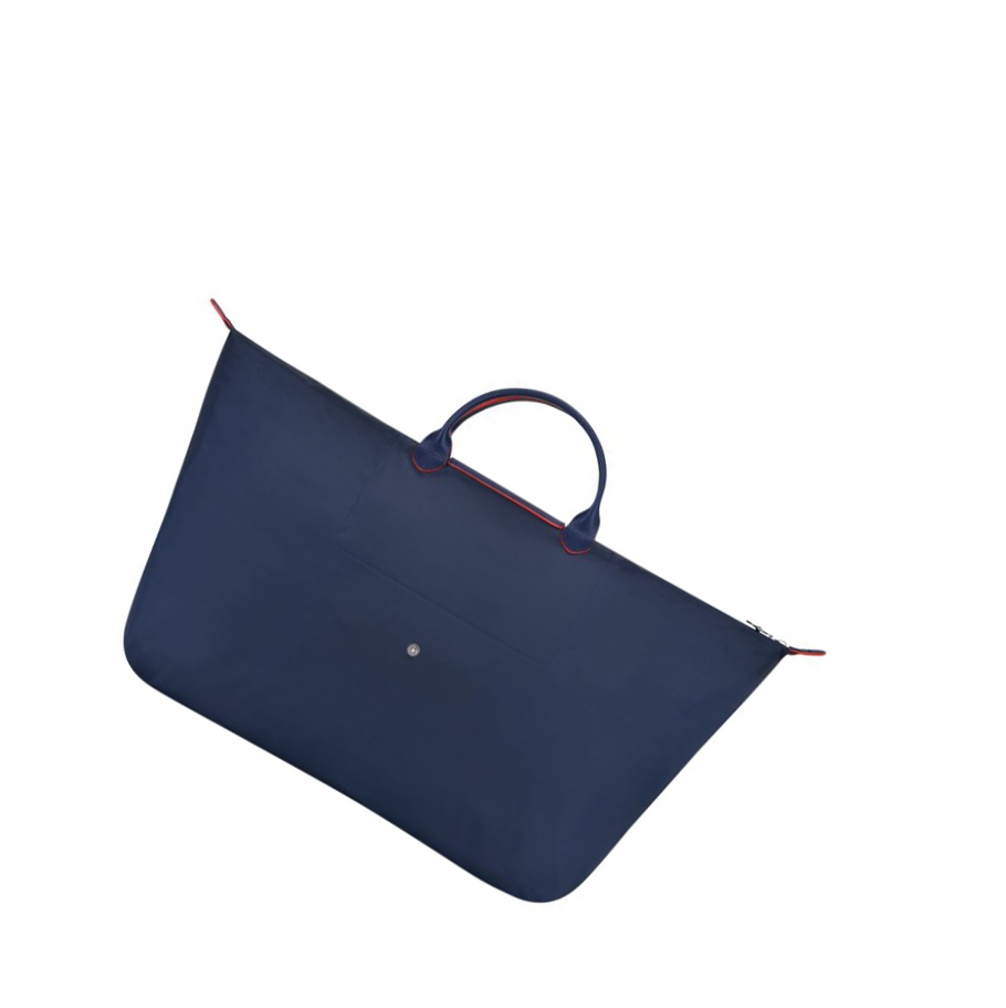 Torby Podróżne Damskie Longchamp Le Pliage Club XL Granatowe | PL-876BILC