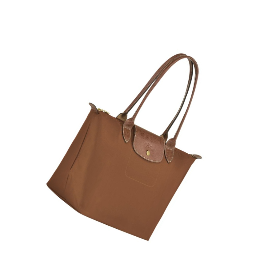 Torby Przez Ramię Damskie Longchamp Le Pliage Original S Brązowe | PL-096BZFG