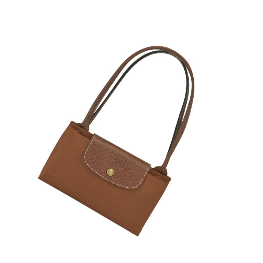 Torby Przez Ramię Damskie Longchamp Le Pliage Original S Brązowe | PL-096BZFG