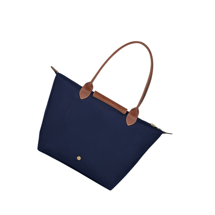 Torby Przez Ramię Damskie Longchamp Le Pliage Original S Granatowe | PL-428OIGN