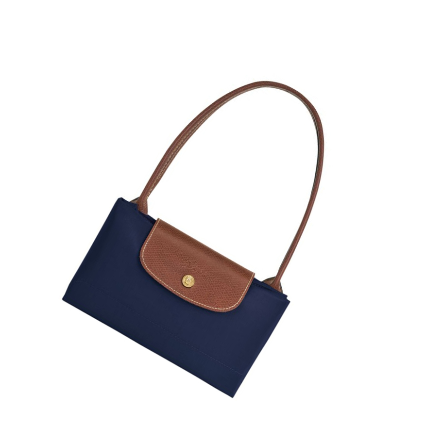 Torby Przez Ramię Damskie Longchamp Le Pliage Original S Granatowe | PL-428OIGN