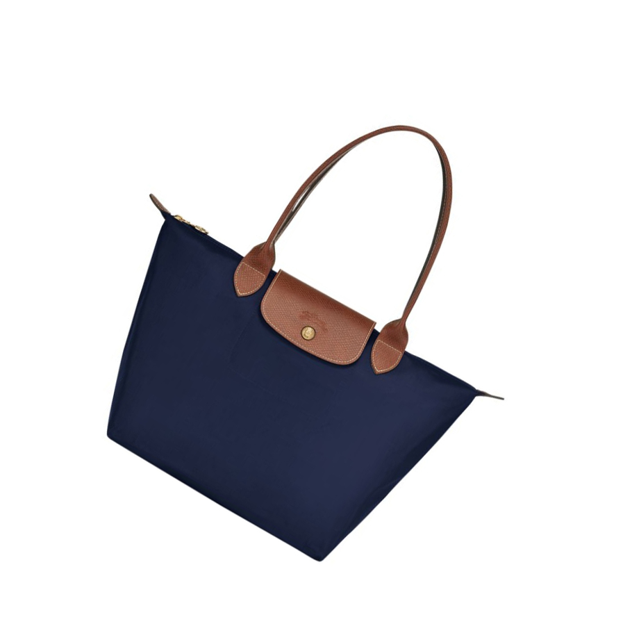 Torby Przez Ramię Damskie Longchamp Le Pliage Original S Granatowe | PL-428OIGN